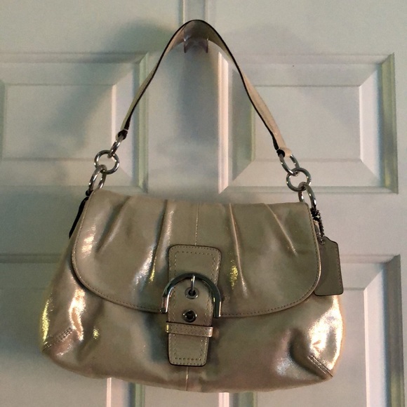 バッグ 2120 Coach Soho Flap Shoulderbag Gold 2120 Coach Soho Flap Shoulderbag Gold #QOKSI6 | eBay